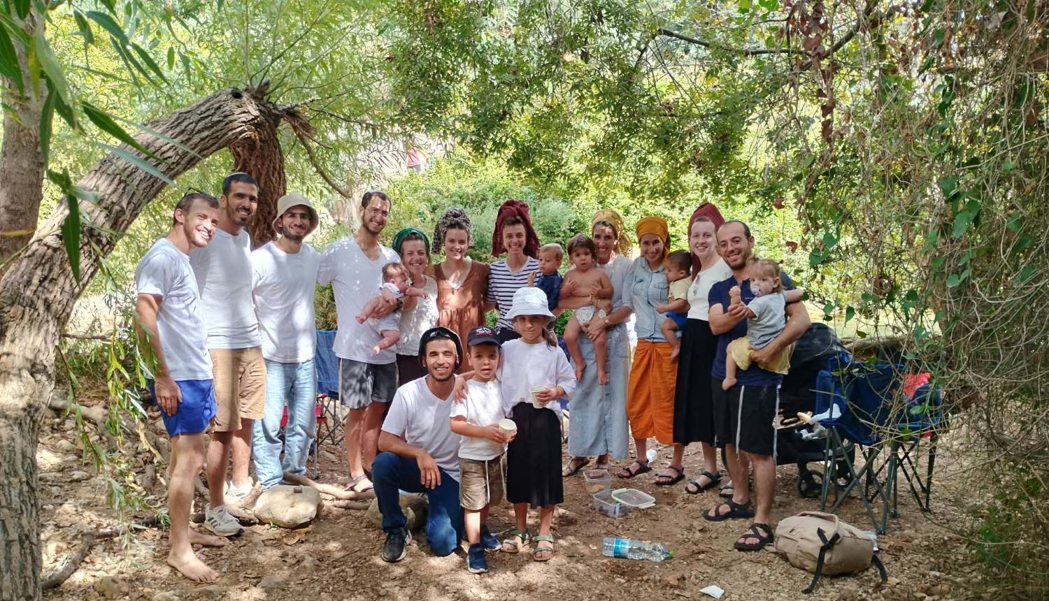 משפחות קהילת איתן שלומי בטיול משותף